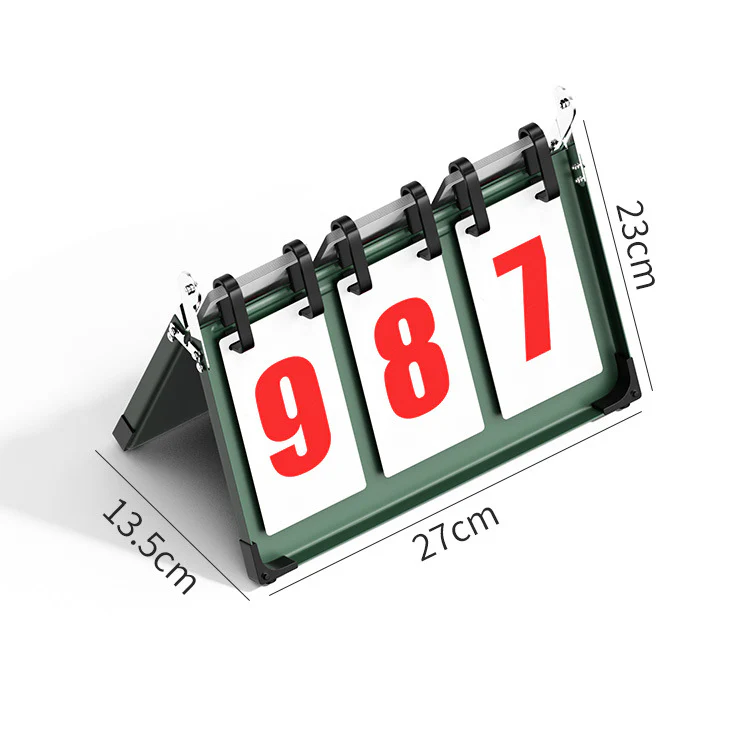 Game Scoreboard Turned Basketball Billiards Football Badminton ball Scoreboard - Image 10