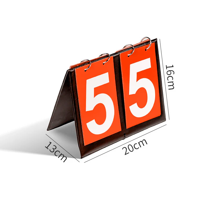 Game Scoreboard Turned Basketball Billiards Football Badminton ball Scoreboard - Image 12