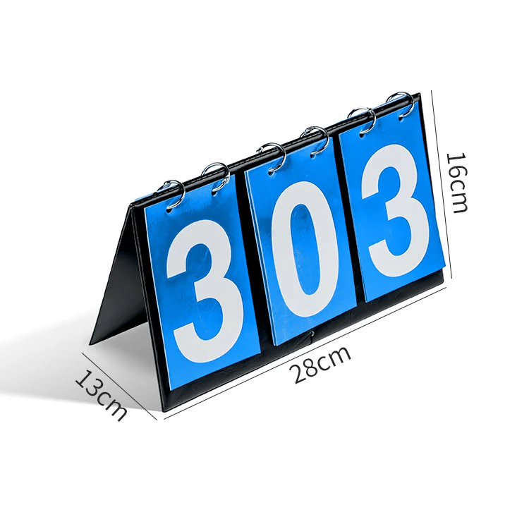 Game Scoreboard Turned Basketball Billiards Football Badminton ball Scoreboard - Image 15