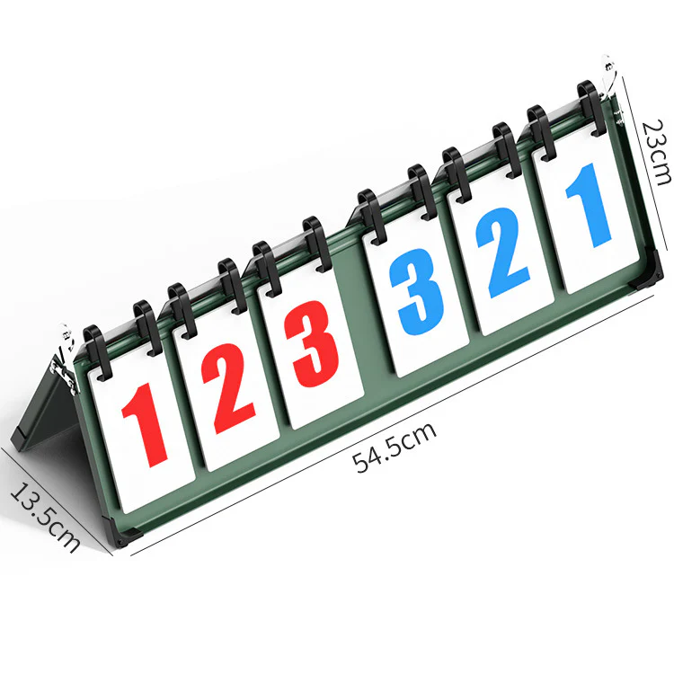 Game Scoreboard Turned Basketball Billiards Football Badminton ball Scoreboard - Image 16