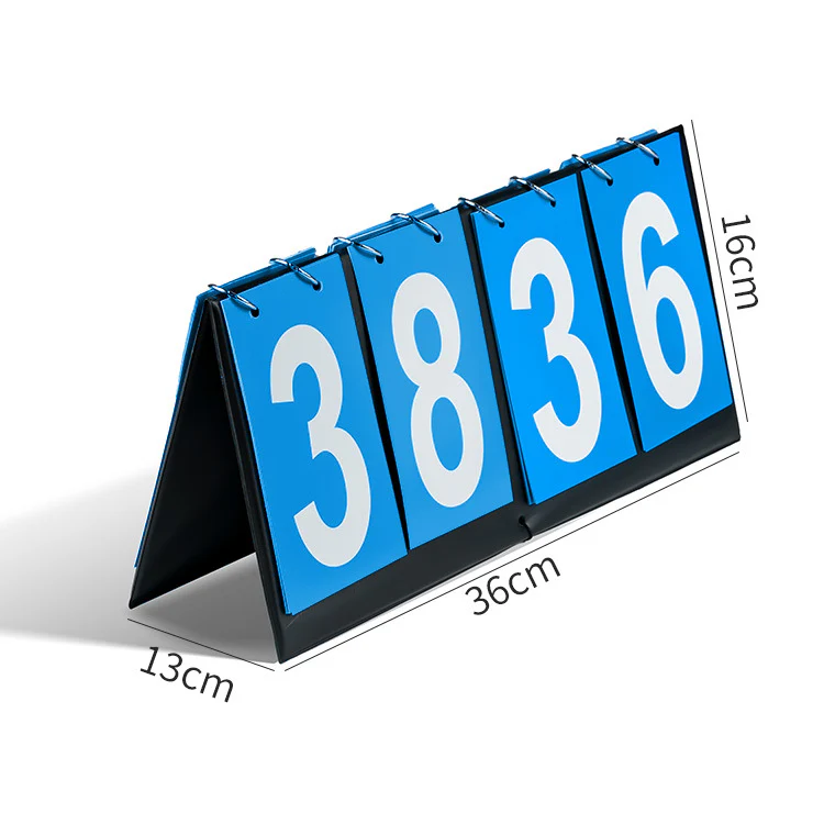 Game Scoreboard Turned Basketball Billiards Football Badminton ball Scoreboard - Image 18