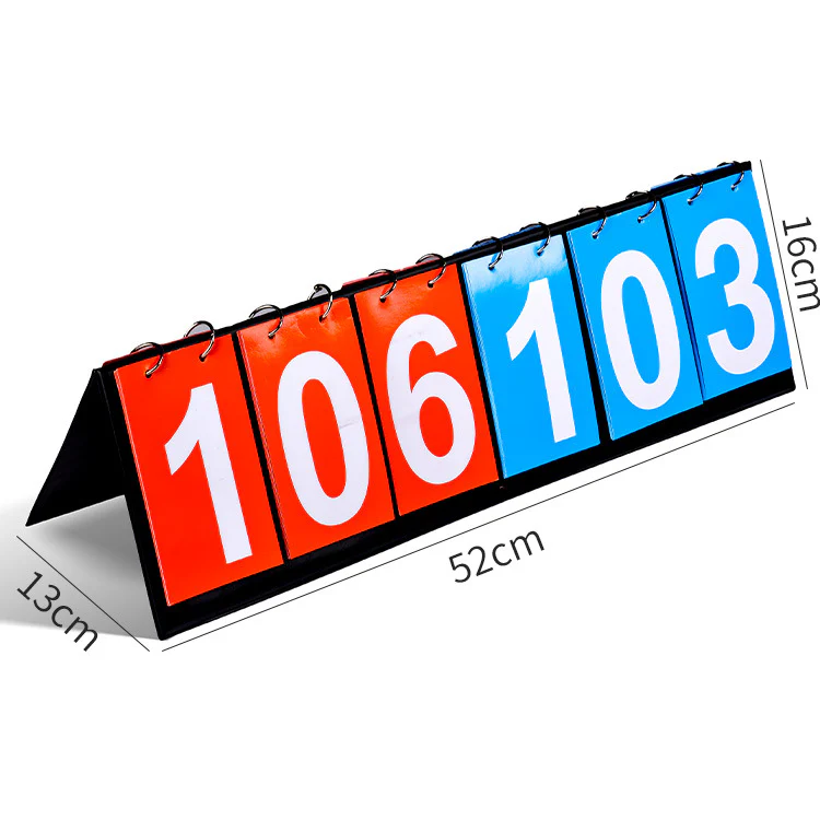 Game Scoreboard Turned Basketball Billiards Football Badminton ball Scoreboard - Image 19
