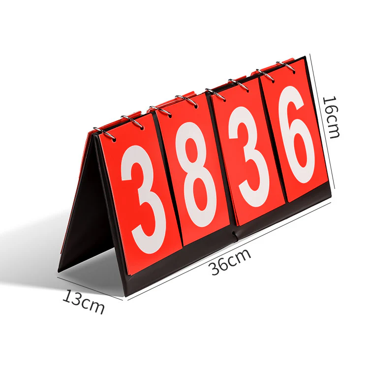 Game Scoreboard Turned Basketball Billiards Football Badminton ball Scoreboard - Image 20