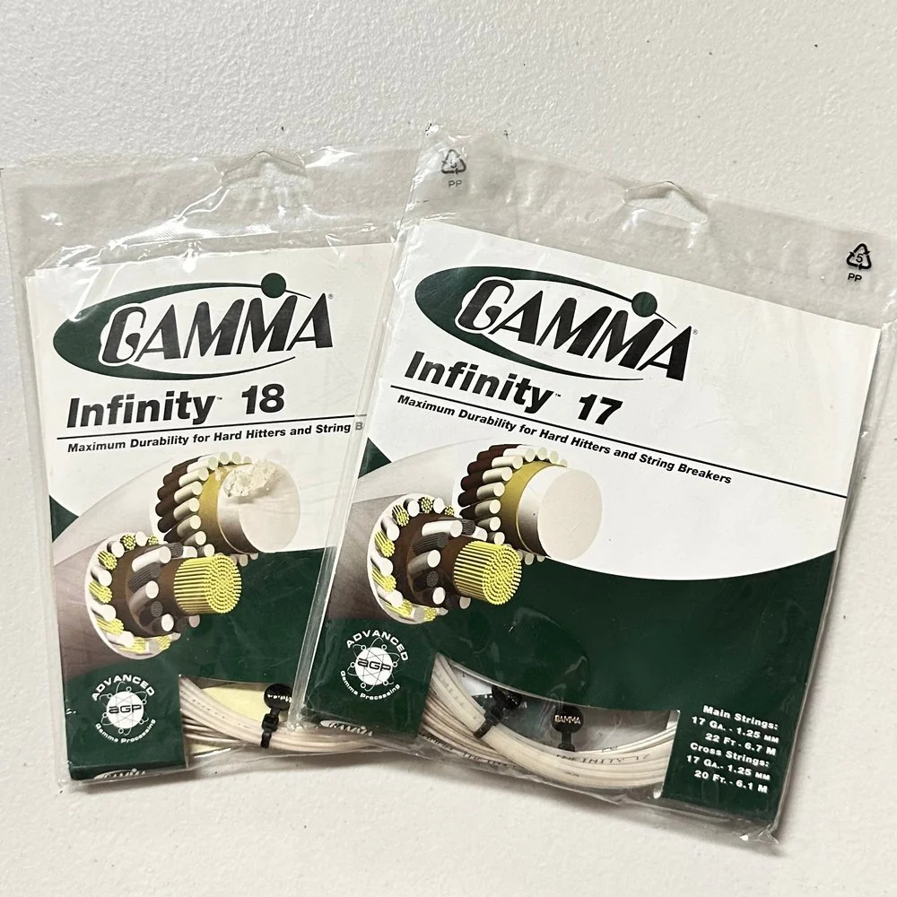 Gamma Infinity 17G/18G Tennis String Natural