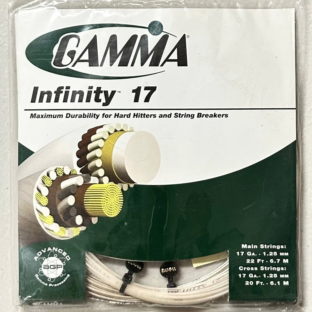 Gamma Infinity 17G/18G Tennis String Natural - Image 2