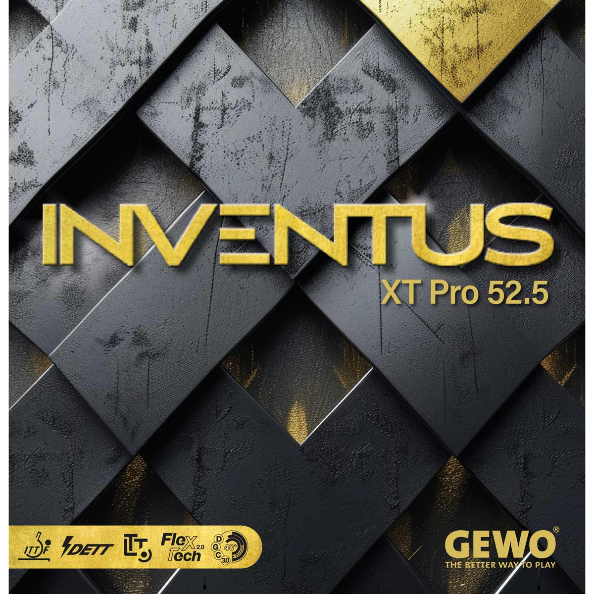 Gewo Inventus XT Pro 47.5 52.5 Table Tennis Rubber - MAX - Image 3