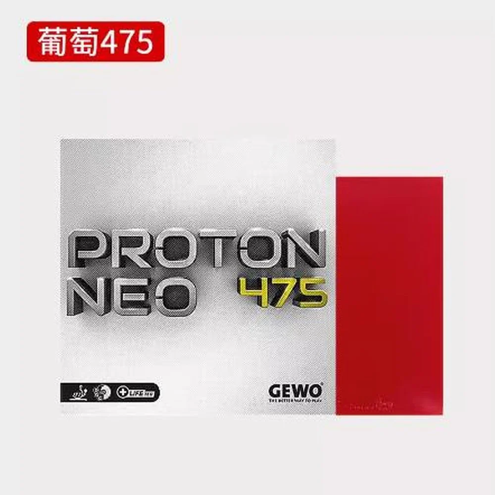 GEWO Pronton NEO Table Tennis Rubber 450/475 - red - Image 10