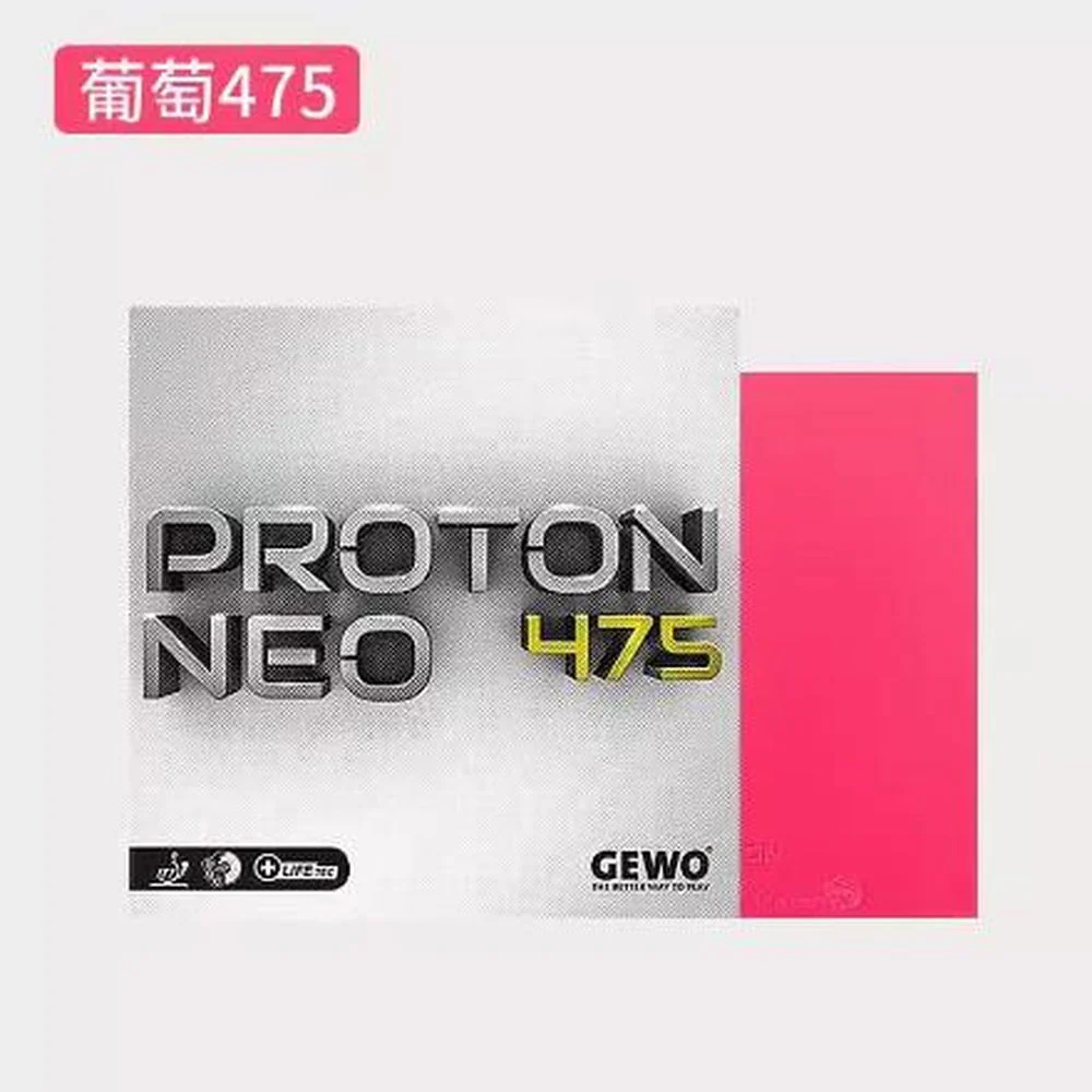 GEWO Pronton NEO Table Tennis Rubber 450/475 - red - Image 12