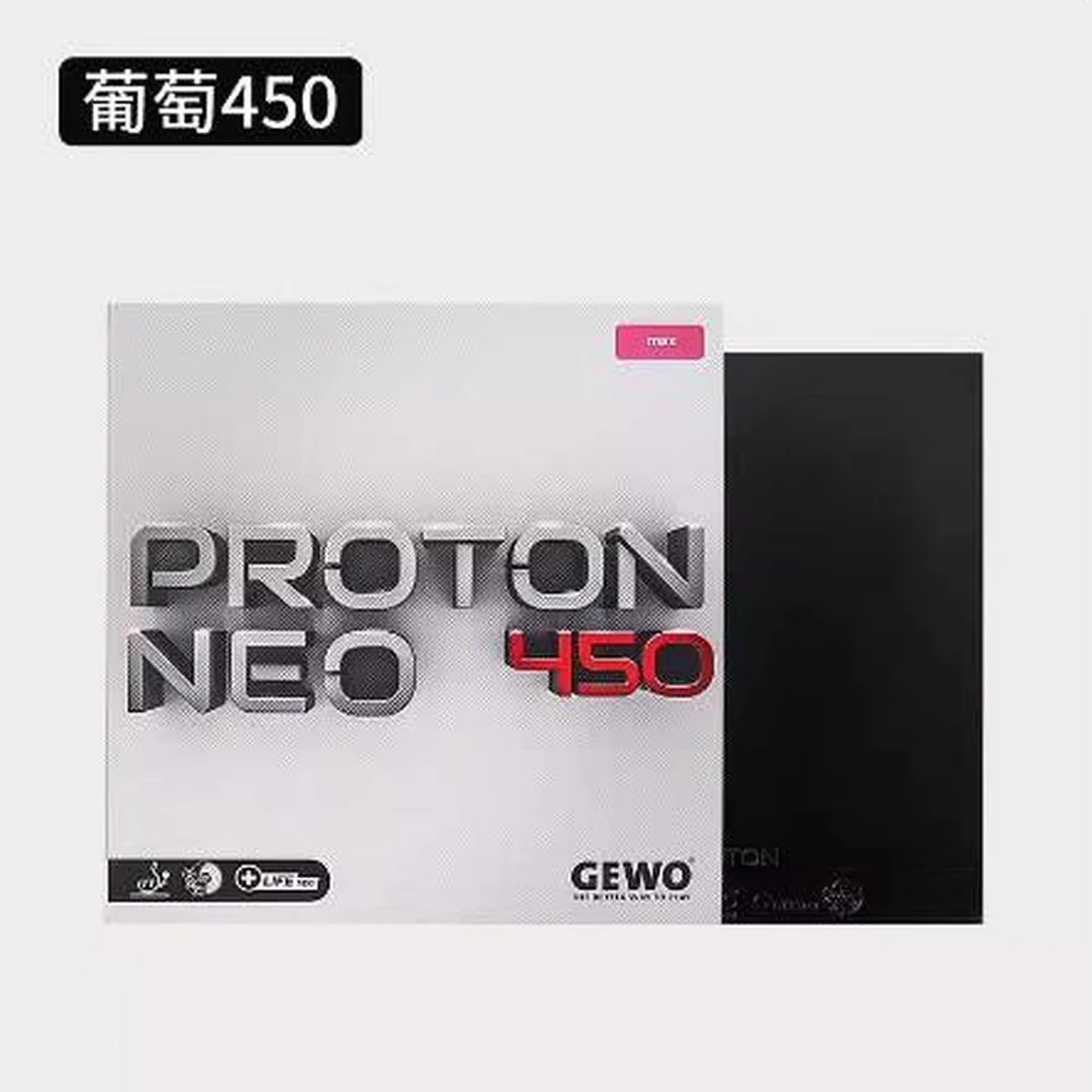 GEWO Pronton NEO Table Tennis Rubber 450/475 - red - Image 7