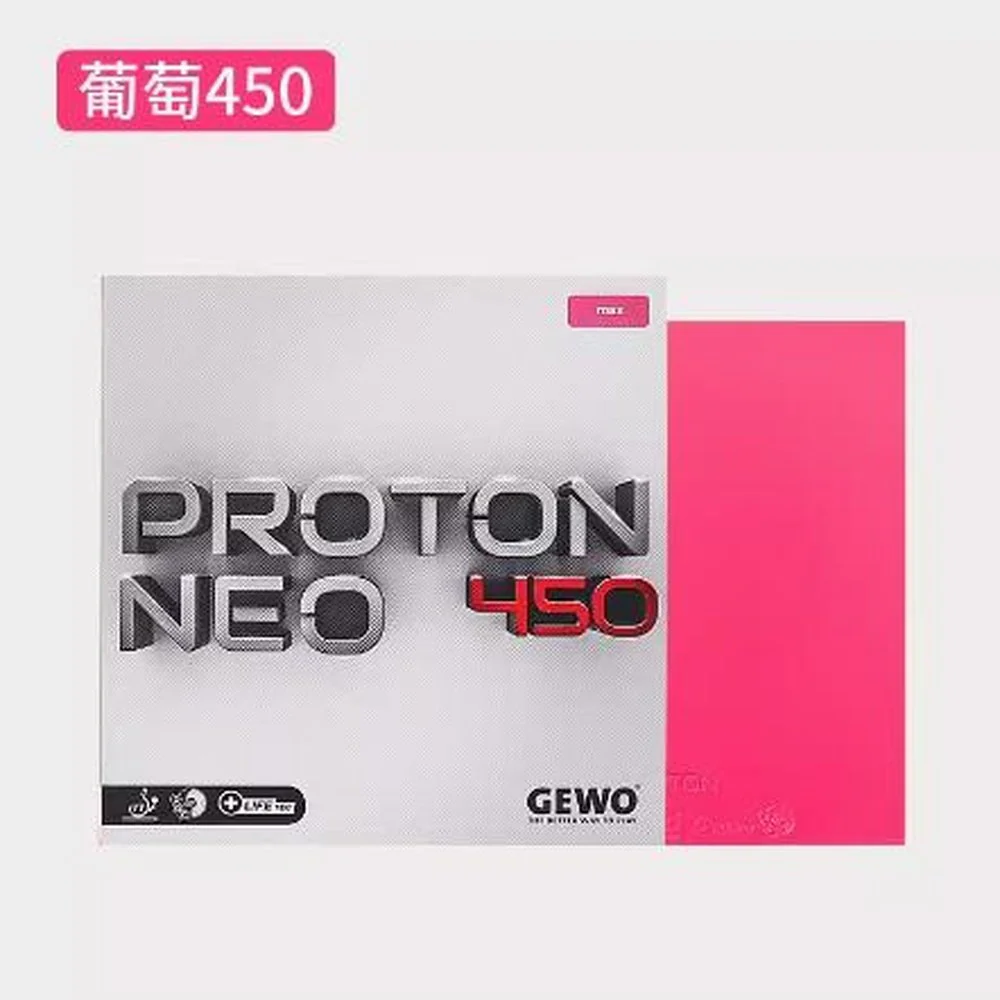 GEWO Pronton NEO Table Tennis Rubber 450/475 - red - Image 8