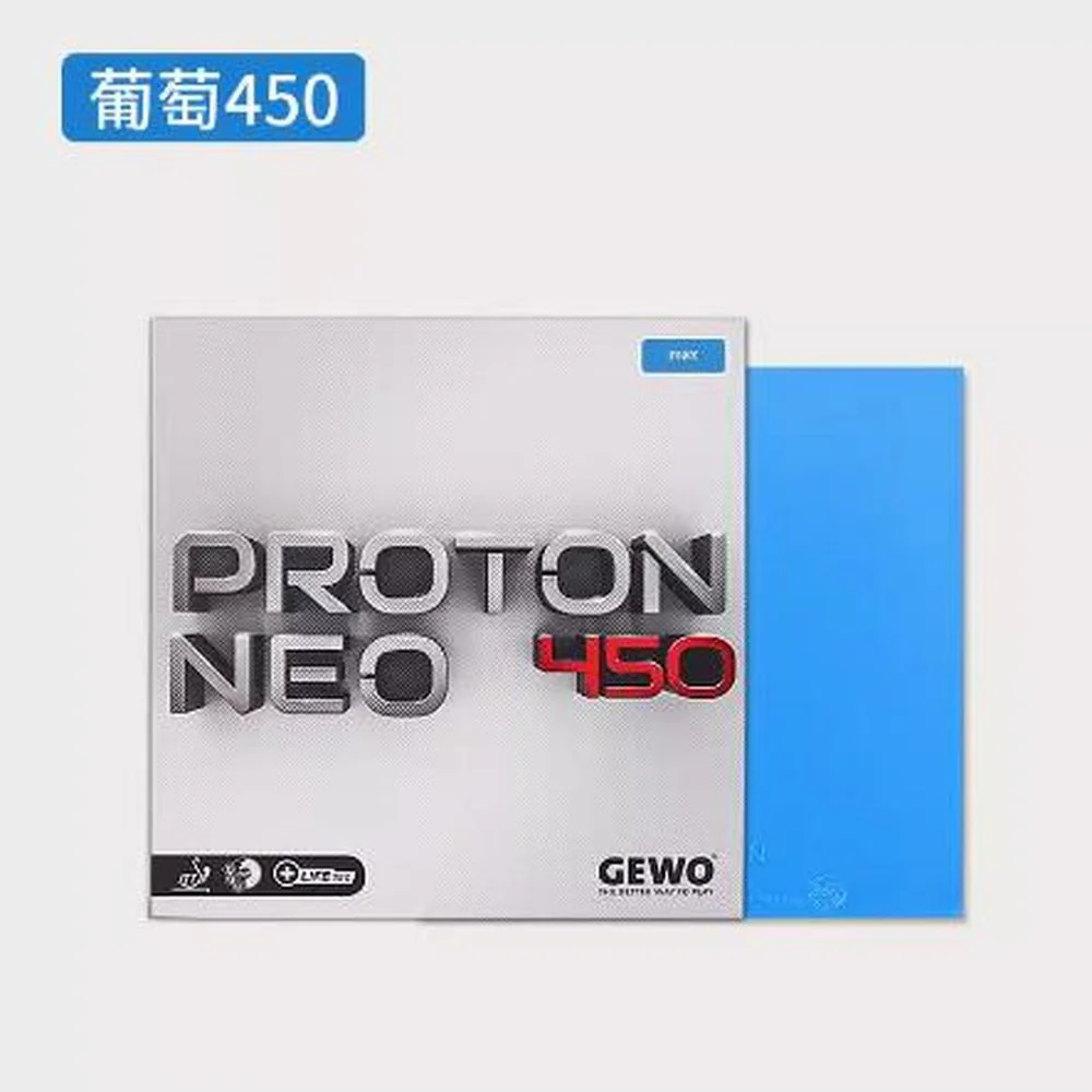 GEWO Pronton NEO Table Tennis Rubber 450/475 - red - Image 9