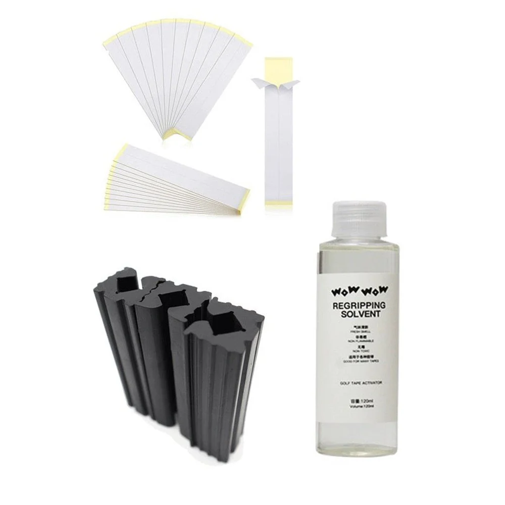 SPPHONEIX Golf Repair Grip Kit Clamp Mini Bench Vice Tool Tape Solvent 120ml - Image 24