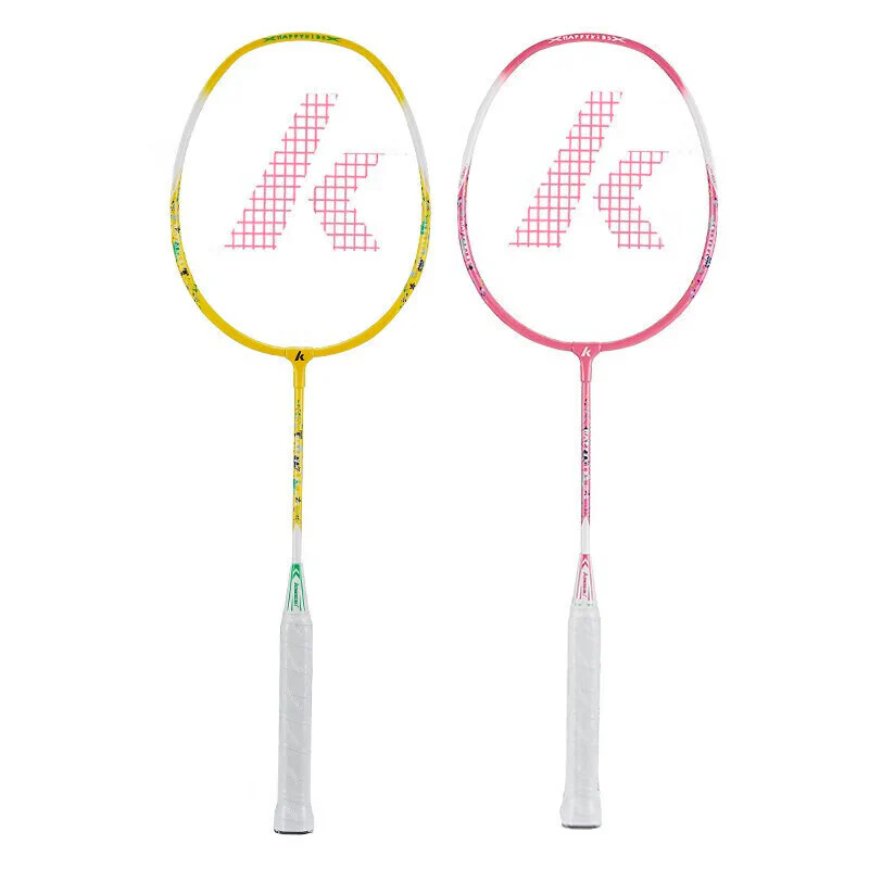 Kawasaki Happy Kids Badminton Racket Set Model 605. pink/yellow - Image 12