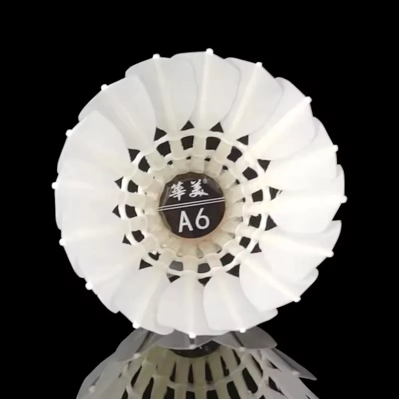 HUAMEI 12 PCS A6 Class a Goose Feather Badminton Shuttlecock - Image 2