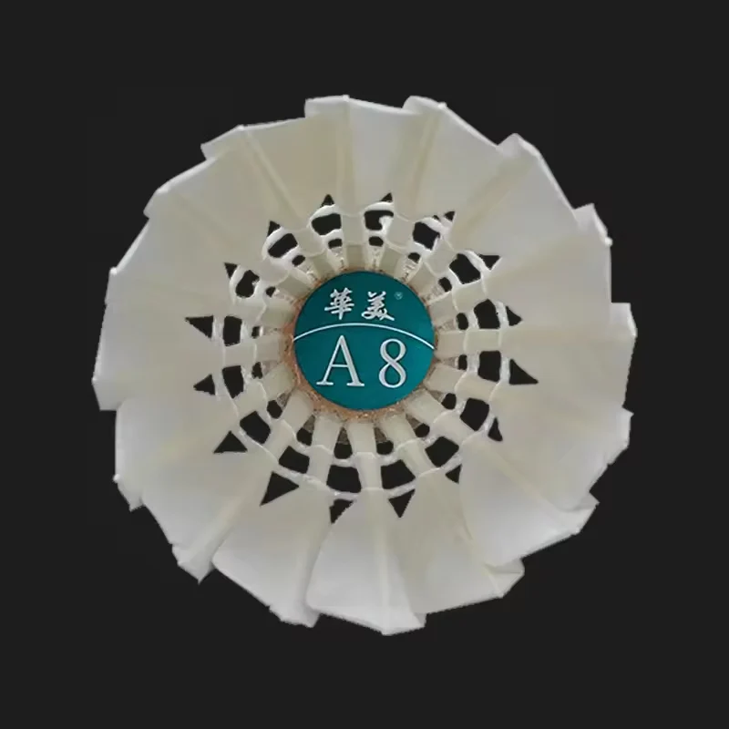 HUAMEI 12 PCS A8 Goose Feather Badminton Shuttlecock - Image 3