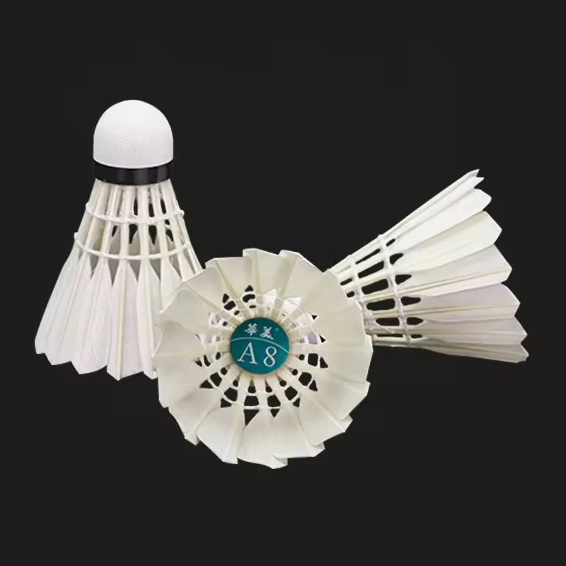 HUAMEI 12 PCS A8 Goose Feather Badminton Shuttlecock - Image 4