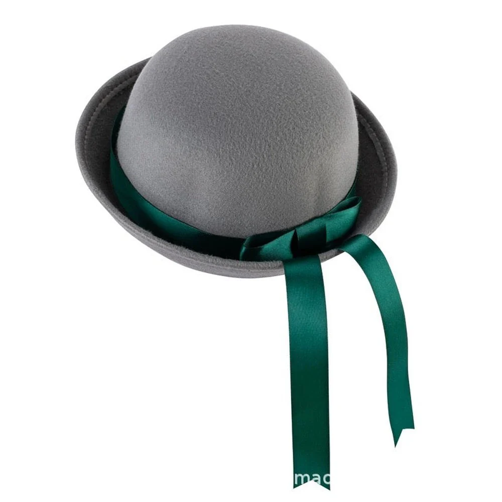 SPPHONEIX JK Cap Watch Horse racing And Various Competitions And Celebrations Elegant Ribbon Bucket Cap Parent Child Bowler Hat Wild For Street - Image 10