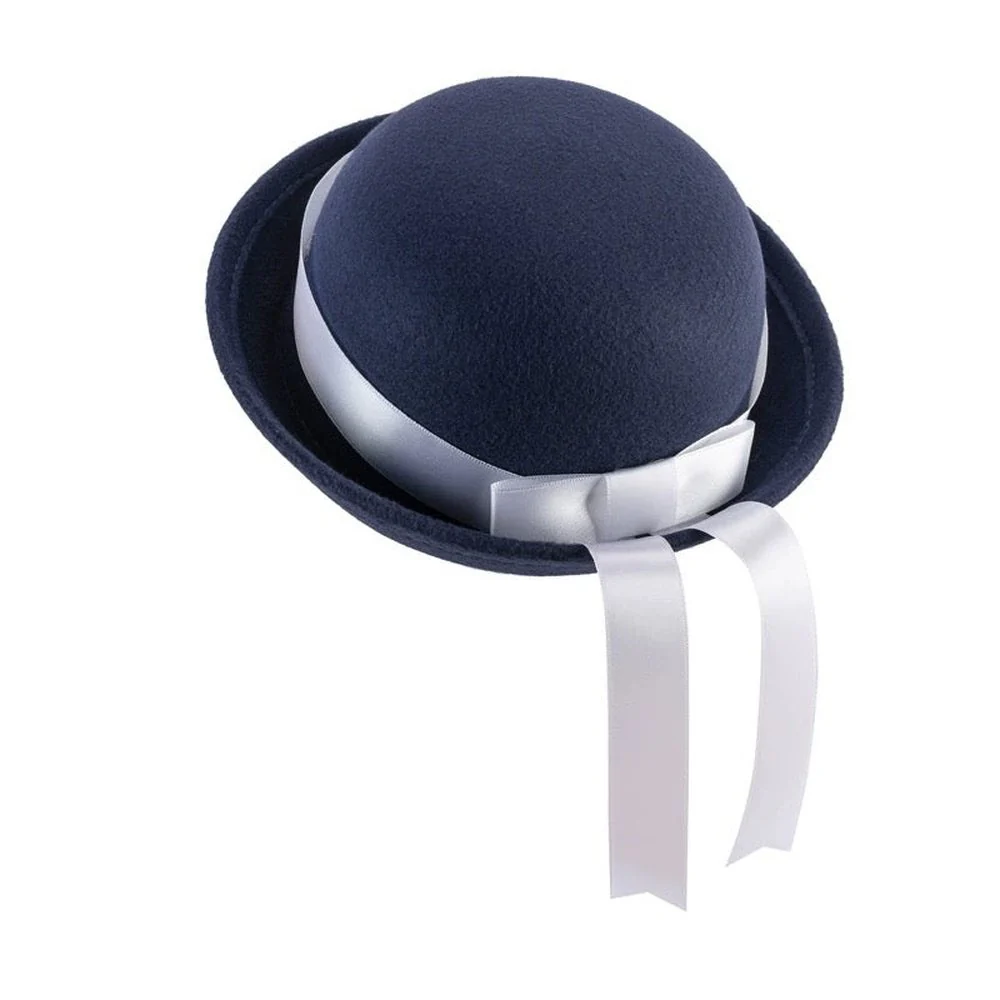 SPPHONEIX JK Cap Watch Horse racing And Various Competitions And Celebrations Elegant Ribbon Bucket Cap Parent Child Bowler Hat Wild For Street - Image 9