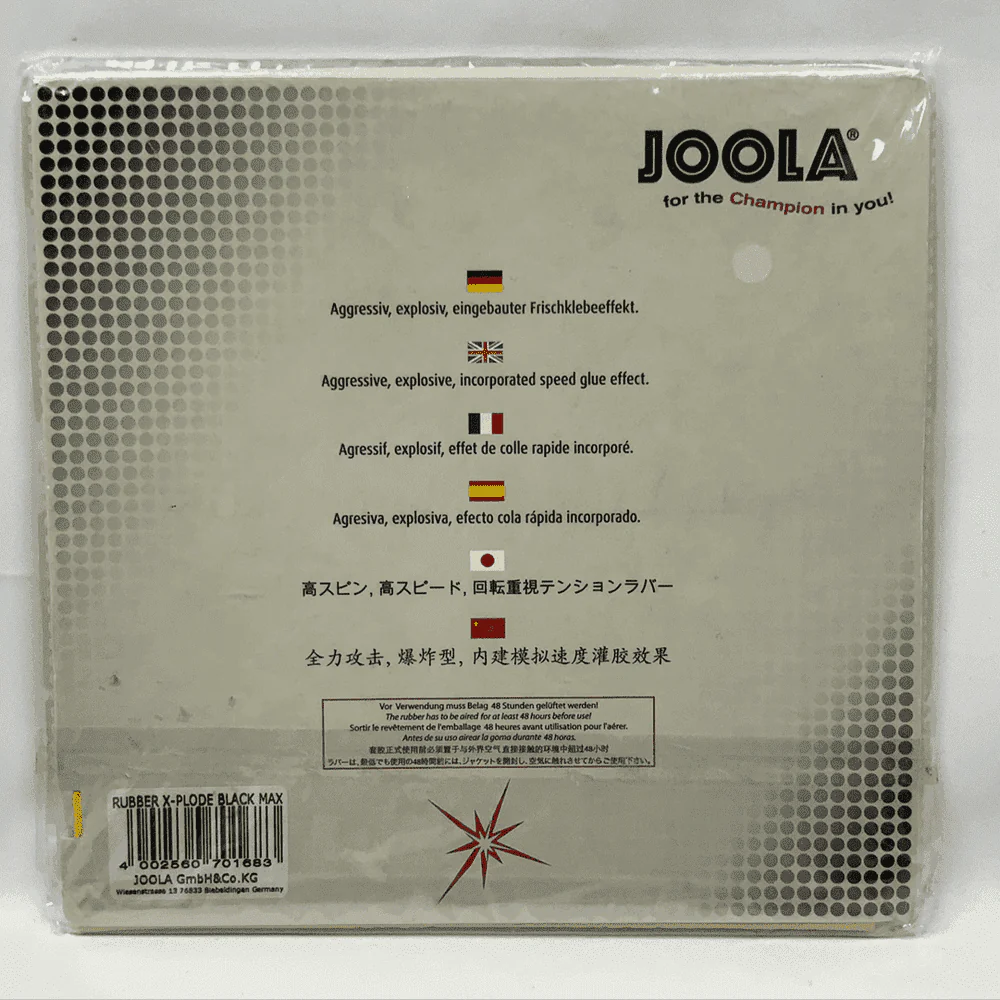 Joola X-Plode table tennis rubber Tensor - Image 2