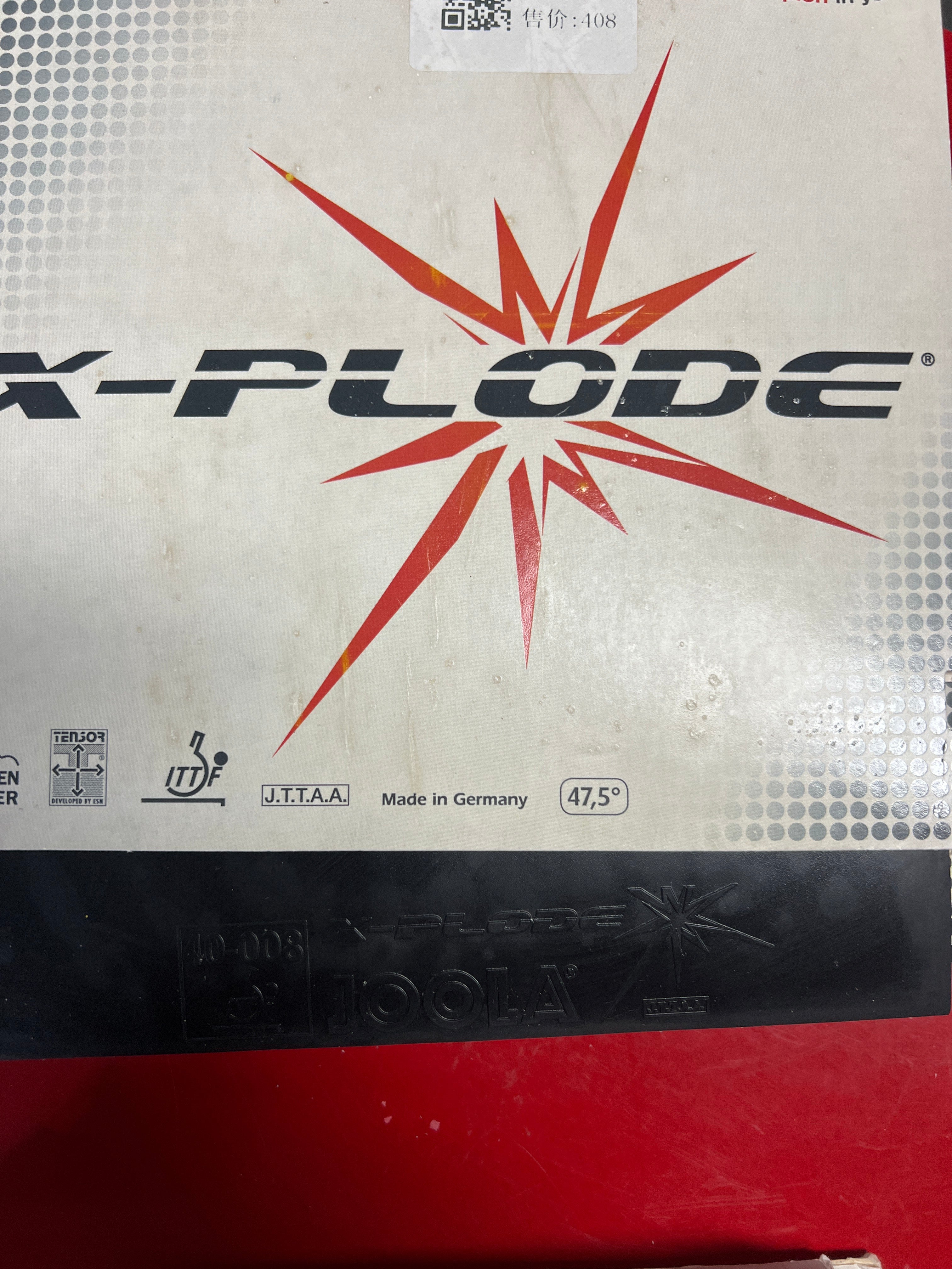 Joola X-Plode table tennis rubber Tensor - Image 4