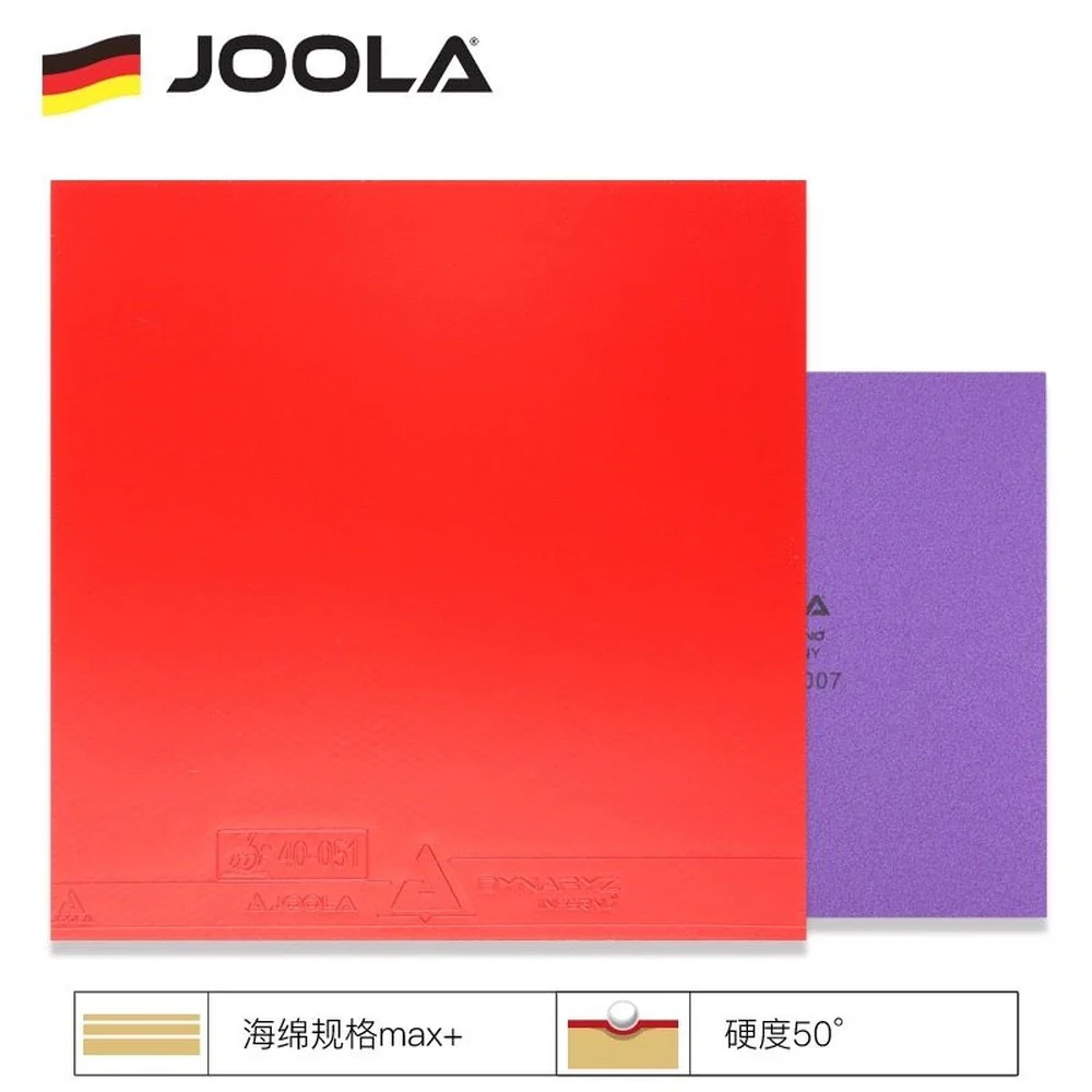 JOOLA Dynaryz Inferno,ZGX,ZGR,AGR,ACC,CMD table tennis rubber - RED - Image 6