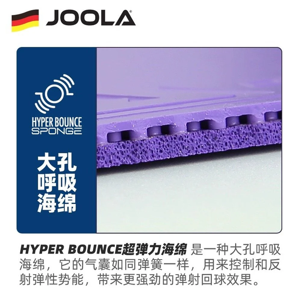 JOOLA Dynaryz Inferno,ZGX,ZGR,AGR,ACC,CMD table tennis rubber - RED - Image 7