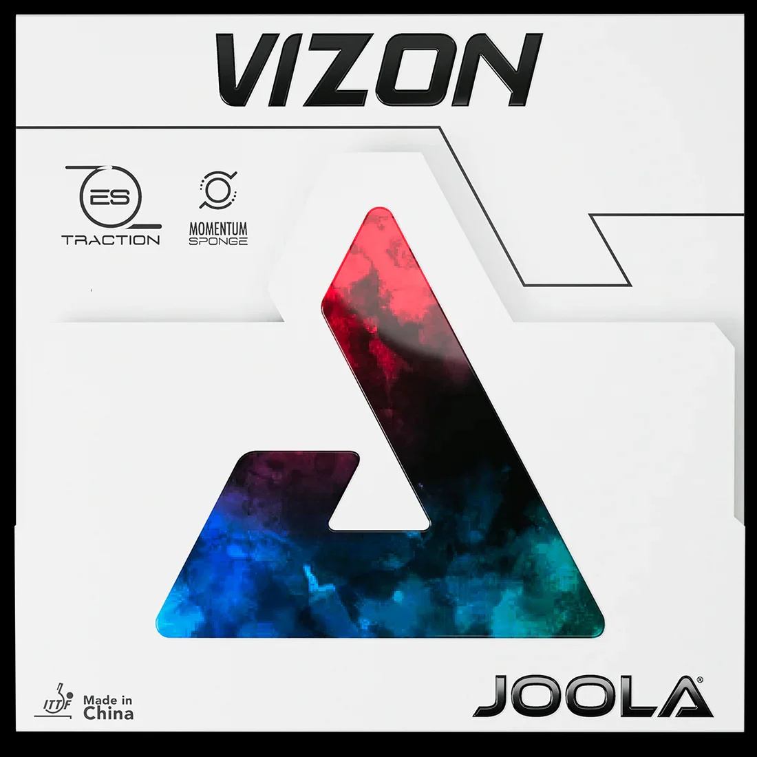 JOOLA Vizon/Micron Max Table Tennis Rubber - Red - Image 3