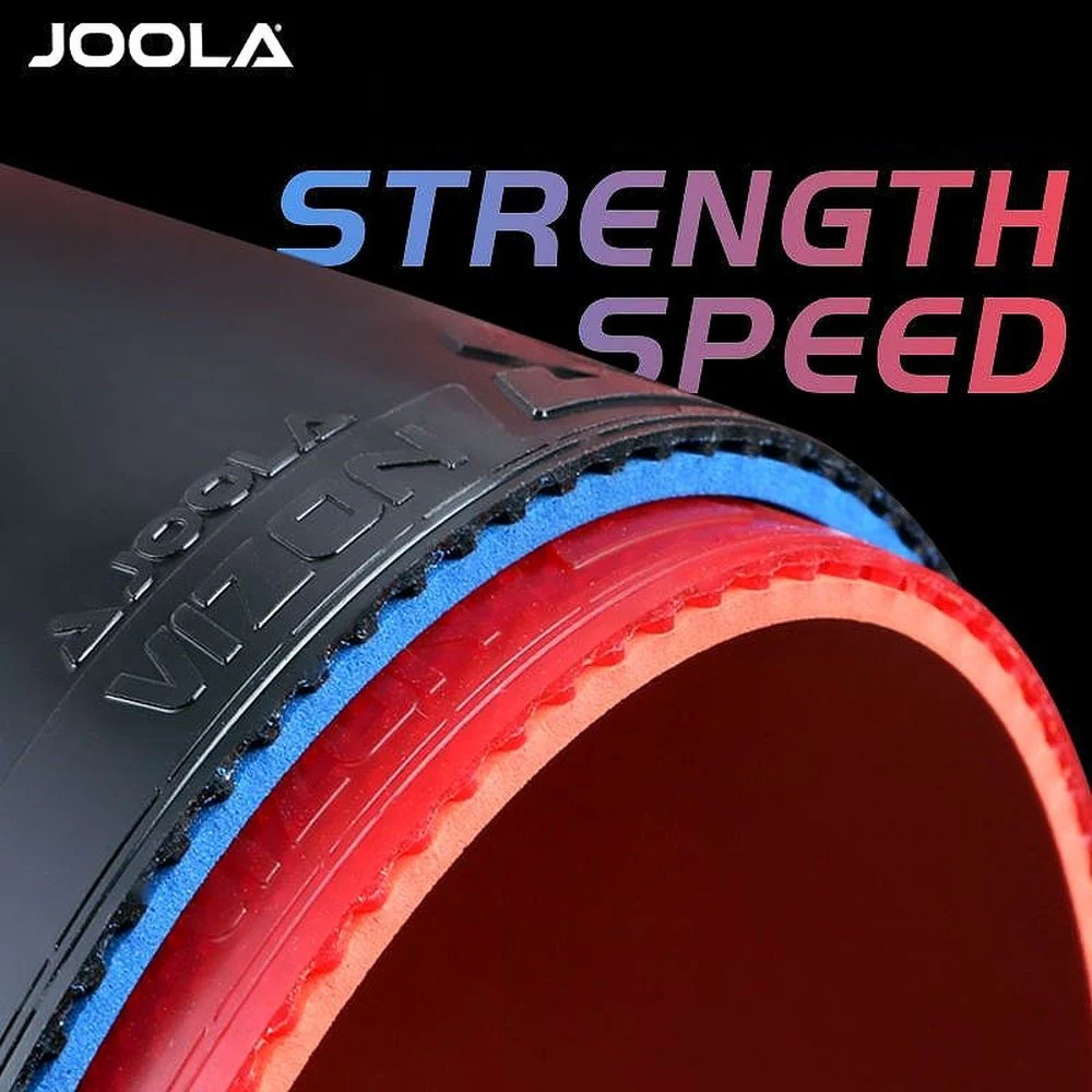 Joola Vizon Table Tennis Rubber Sticky Ping Pong Rubber with High Density Sponge for Control & Speed - Blue - Image 2