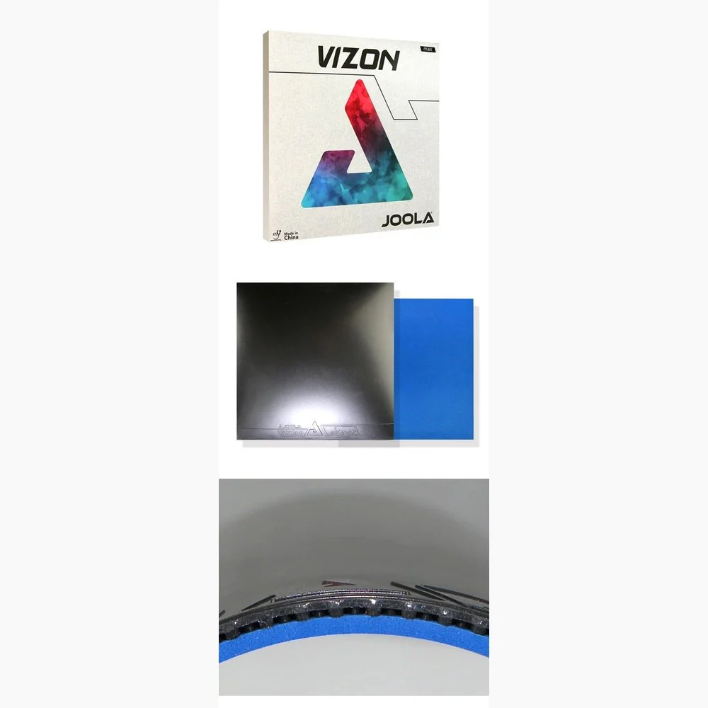 Joola Vizon Table Tennis Rubber Sticky Ping Pong Rubber with High Density Sponge for Control & Speed - Blue - Image 6