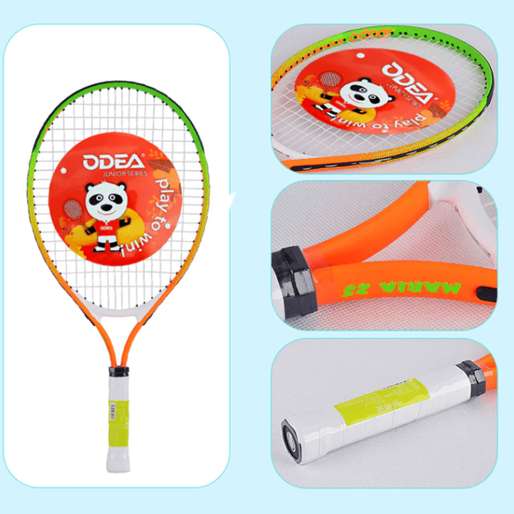 ODEA Junior Tennis Racquet Children Tennis Racket Light Kid Racket With Bag 17-25inch - Image 20