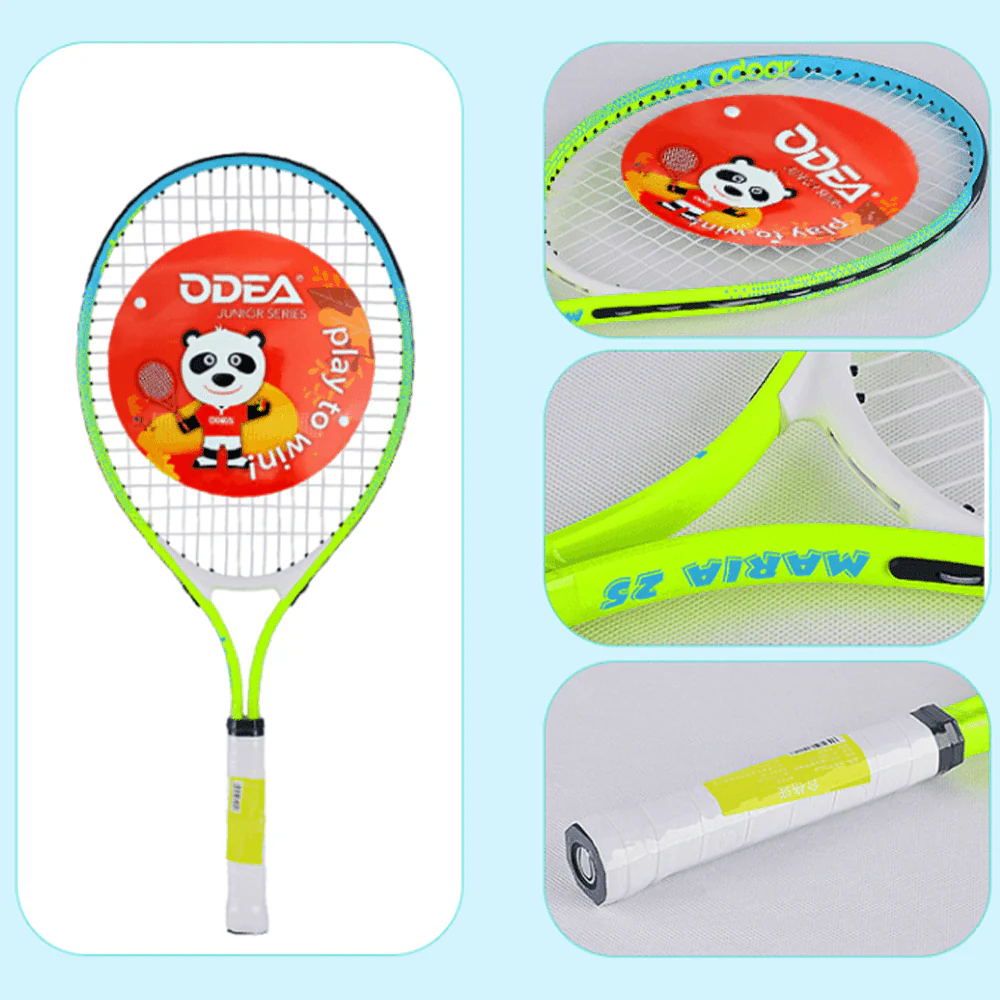 ODEA Junior Tennis Racquet Children Tennis Racket Light Kid Racket With Bag 17-25inch - Image 21