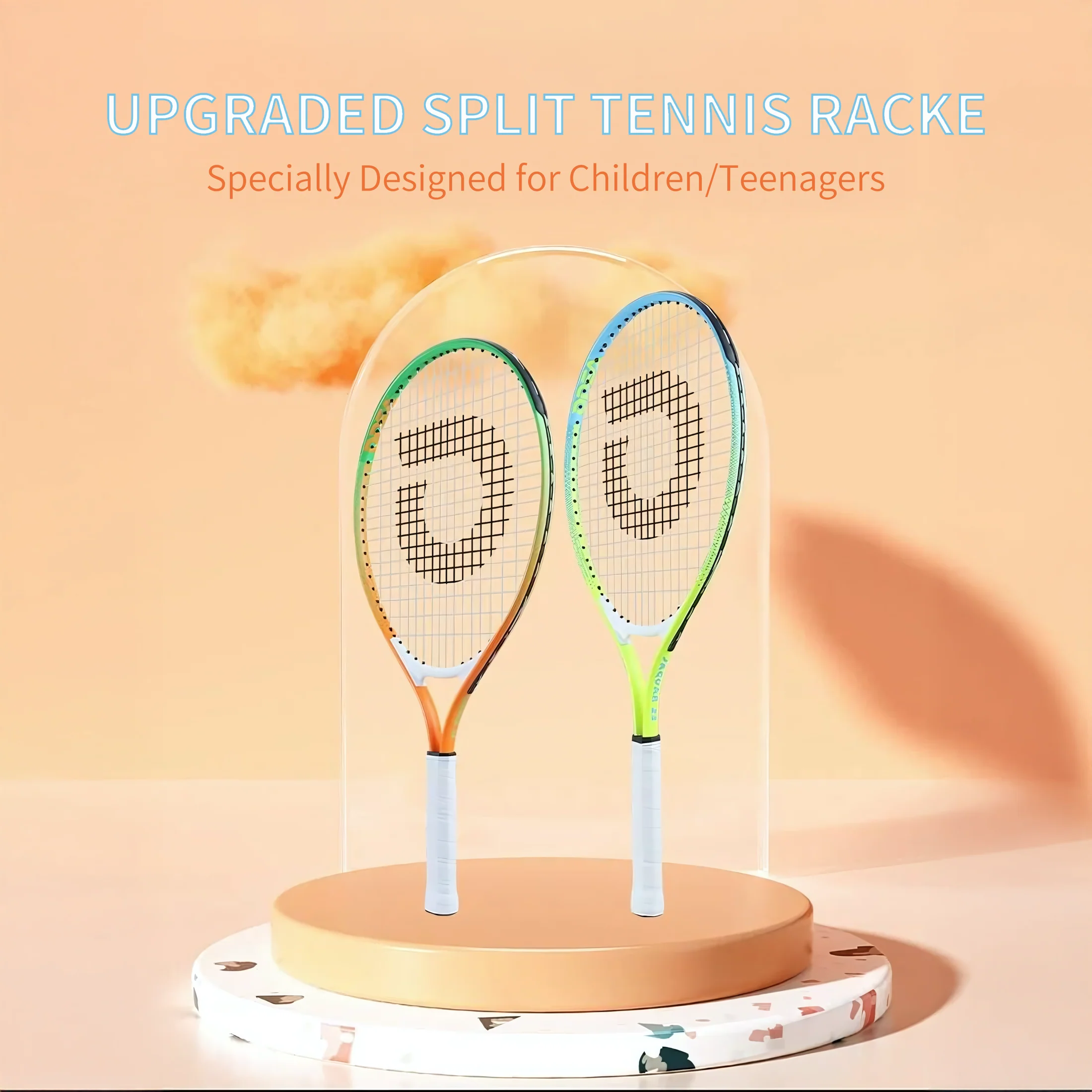 ODEA Junior Tennis Racquet Children Tennis Racket Light Kid Racket With Bag 17-25inch - Image 6