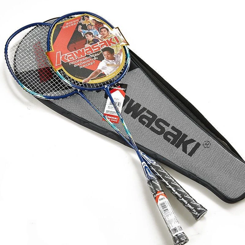 KAWASAKI UP-0160 UP-0182 Set Strung 2 Player Badminton - Image 13
