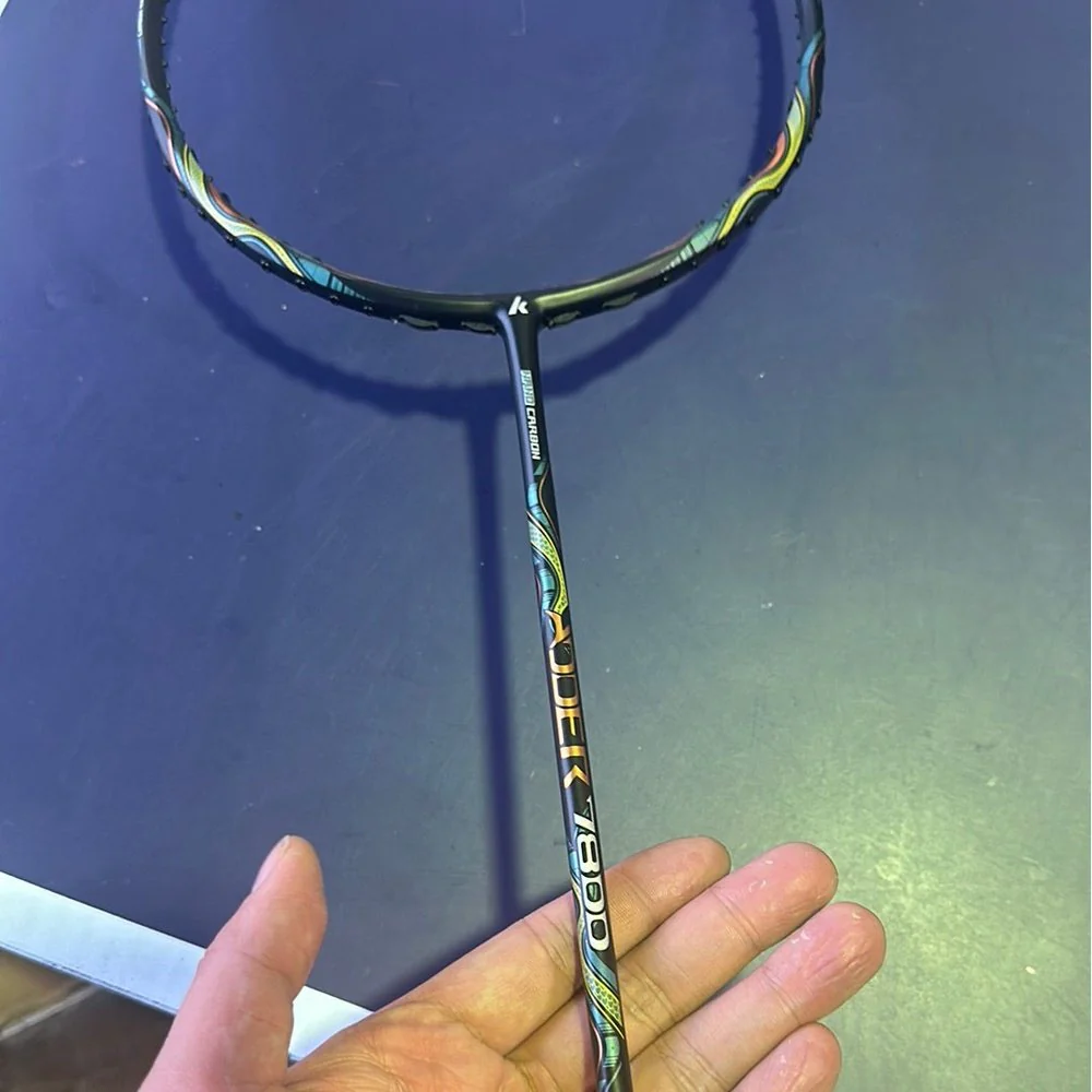 KAWASAKI adder 7800 badminton racket 87g max 28lbs - Image 3