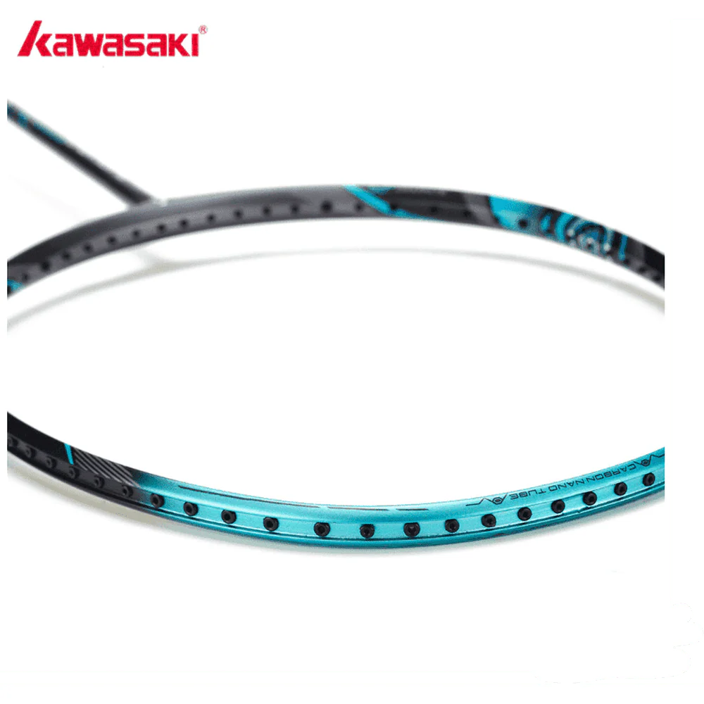 Kawasaki Blackhole 6300 Badminton Racket 83g max 28lbs - Image 10