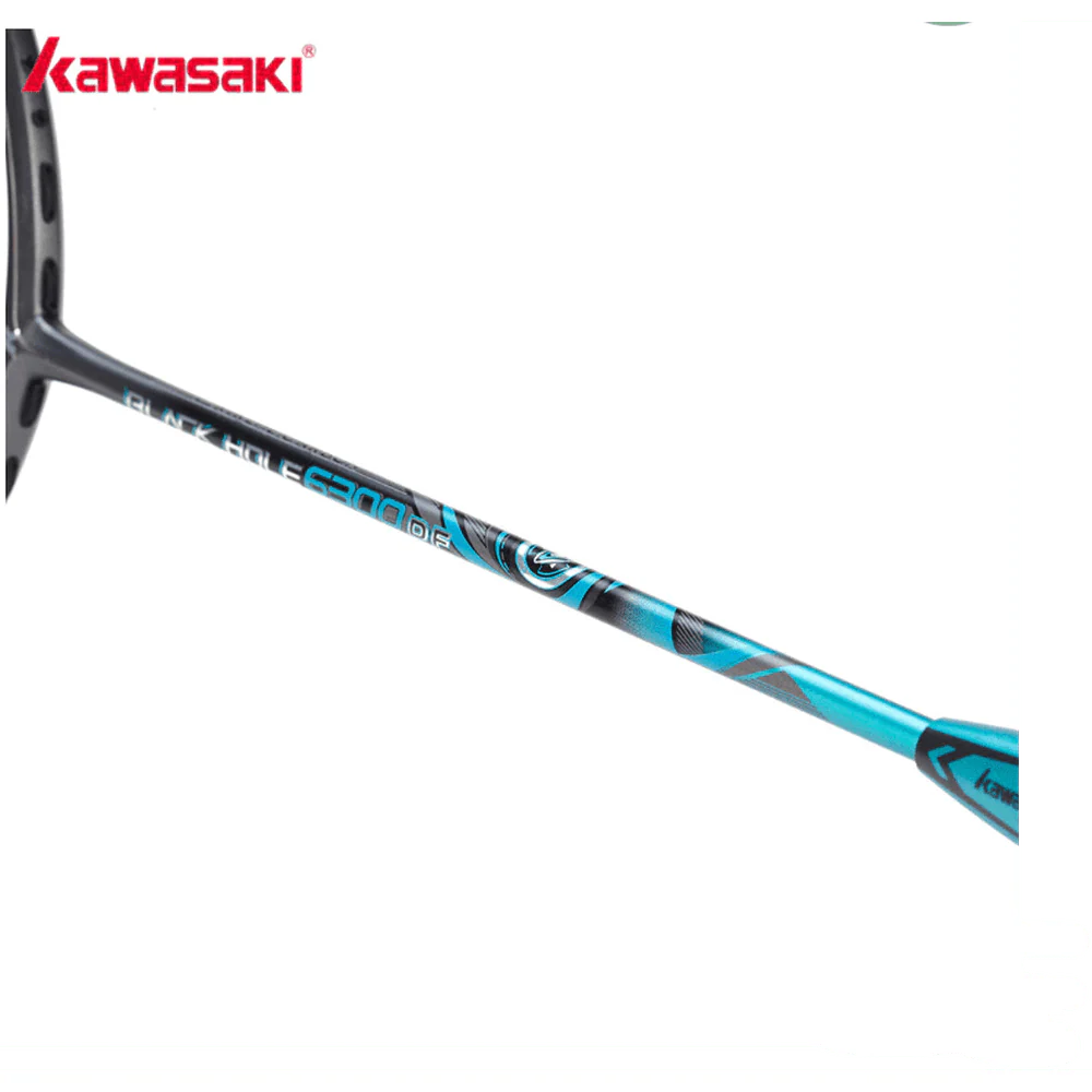 Kawasaki Blackhole 6300 Badminton Racket 83g max 28lbs - Image 5