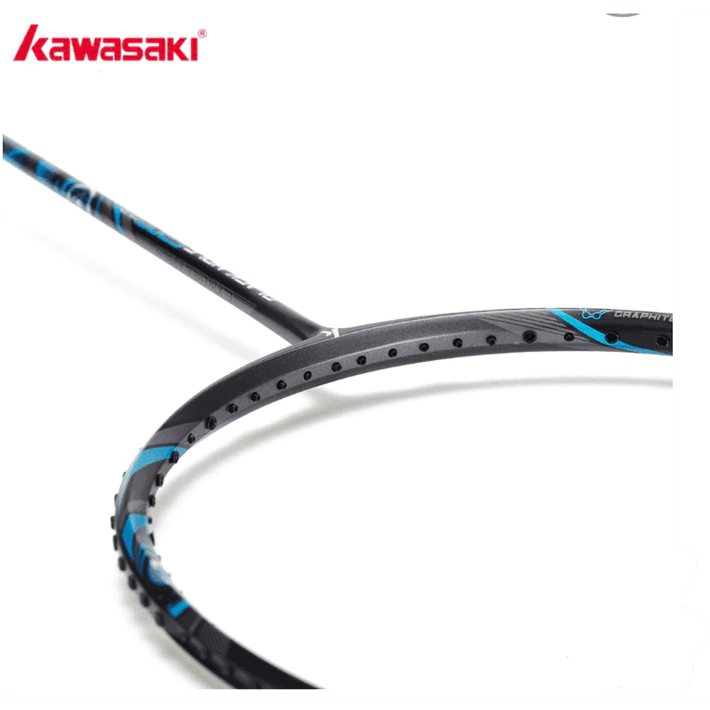 Kawasaki Blackhole 6300 Badminton Racket 83g max 28lbs - Image 9