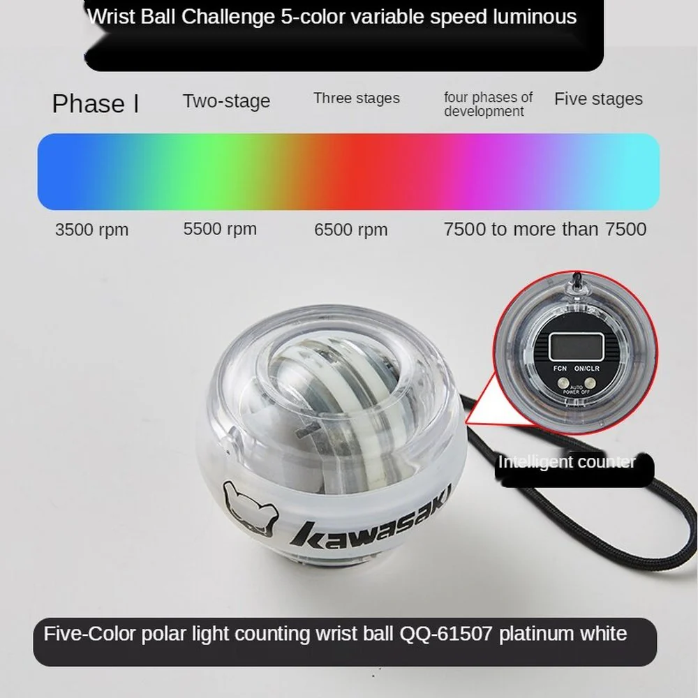 Kawasaki Powerball Wrist Ball Trainer QQ-61503 - Image 3