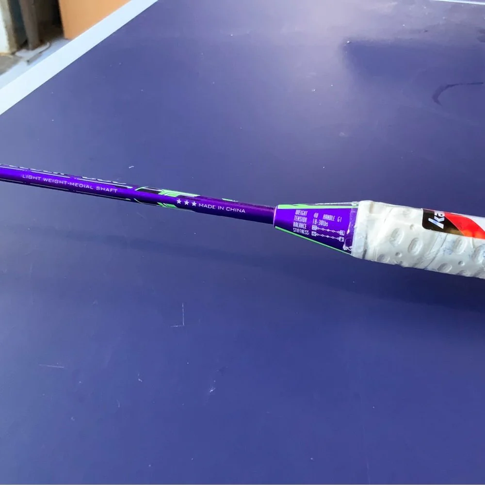 KAWASAKI Speeder 660 badminton racket 4U G1 max 30lbs - Image 4