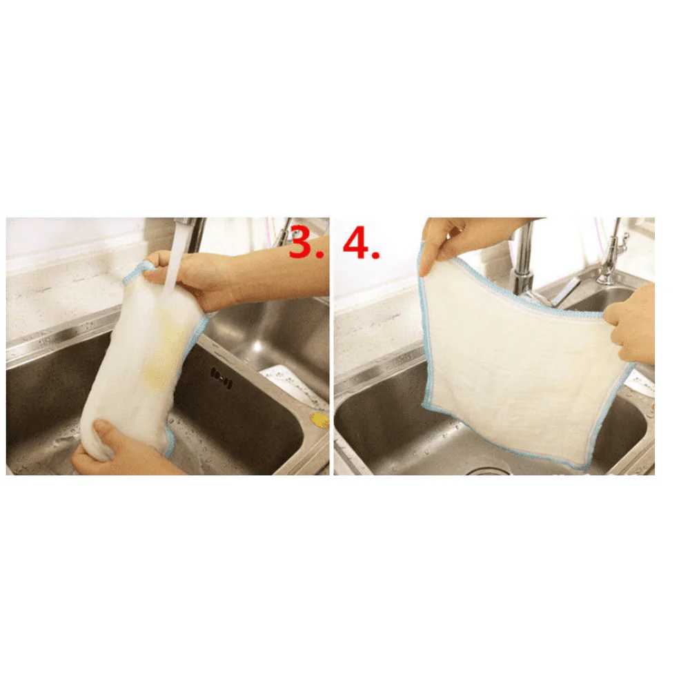 Kitchen Hand Towels - Ultra Fine Microfiber Cloths for Kitchen&Bathroom Cleaning,Dish Towels Super Absorbent Kitchen Towels - Image 3