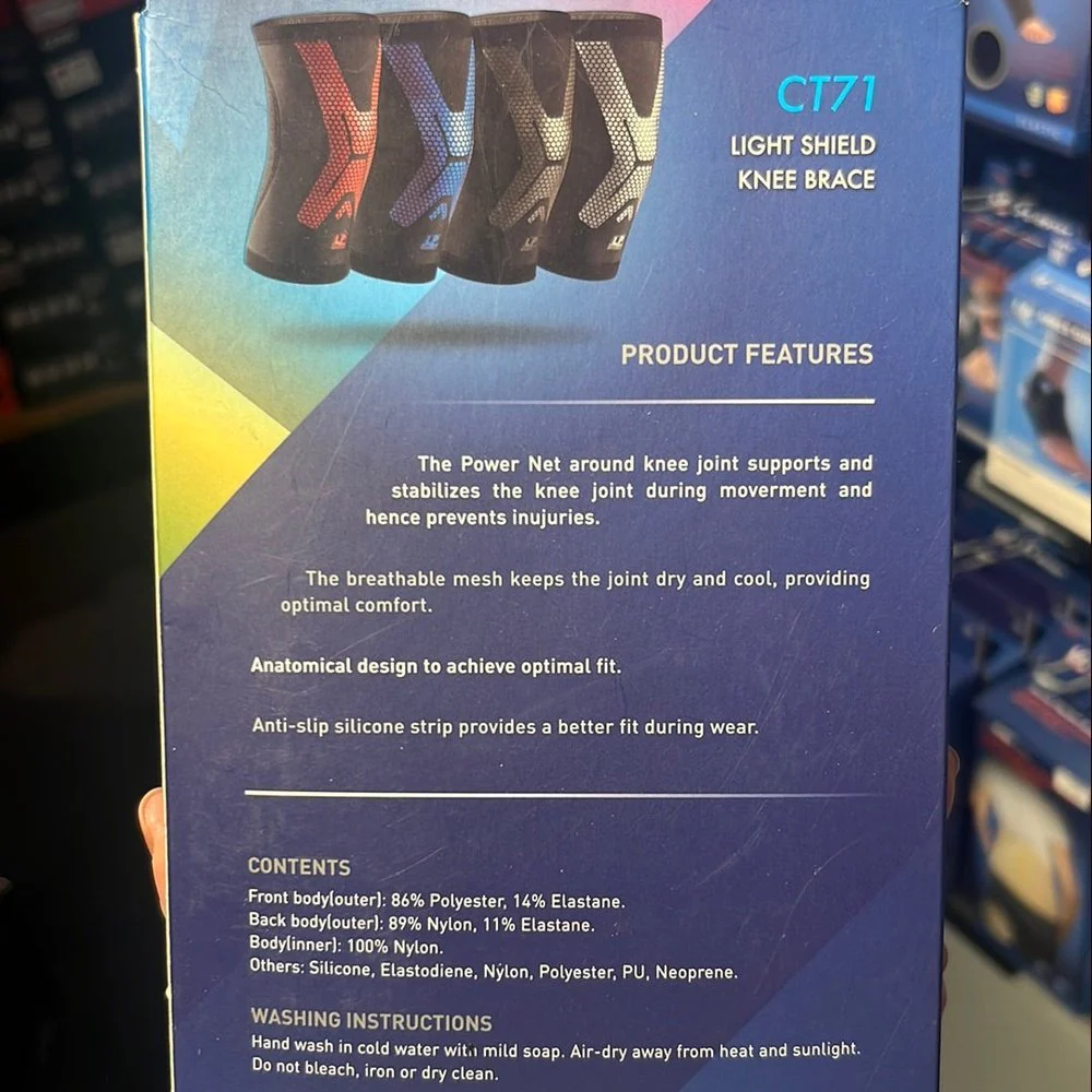 LP Knee Brace CT71 – Compression Support for Knee Stability & Injury Recovery - Image 5