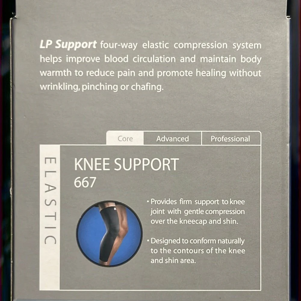 LP Knee Support 667 – Compression Brace for Stability & Injury Recovery - Image 7