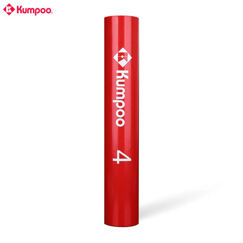 KUMPOO 12 PCS NO.4 Badminton Duck Feather Badminton Shuttlecock