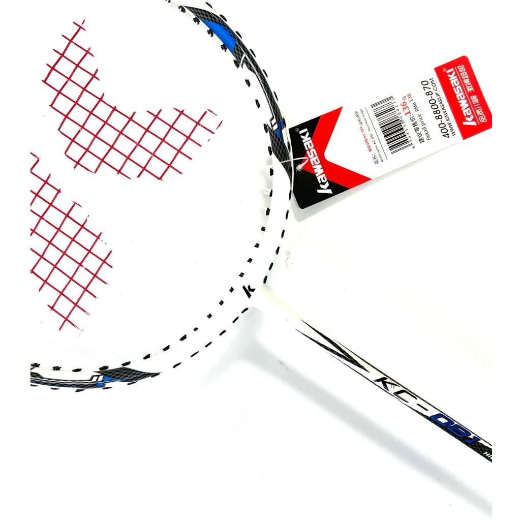 KWSAKI Carbon-AluminumIntegrated Badminton Racket KC-081(Red Blue) KC-085 KC-084 - Image 8