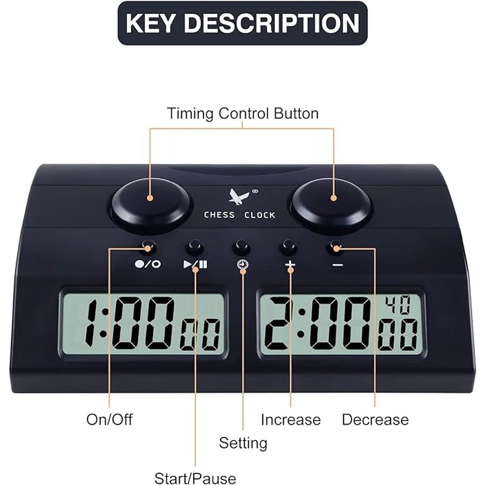 LEAP Digital Chess Clock PQ9902C - Image 3