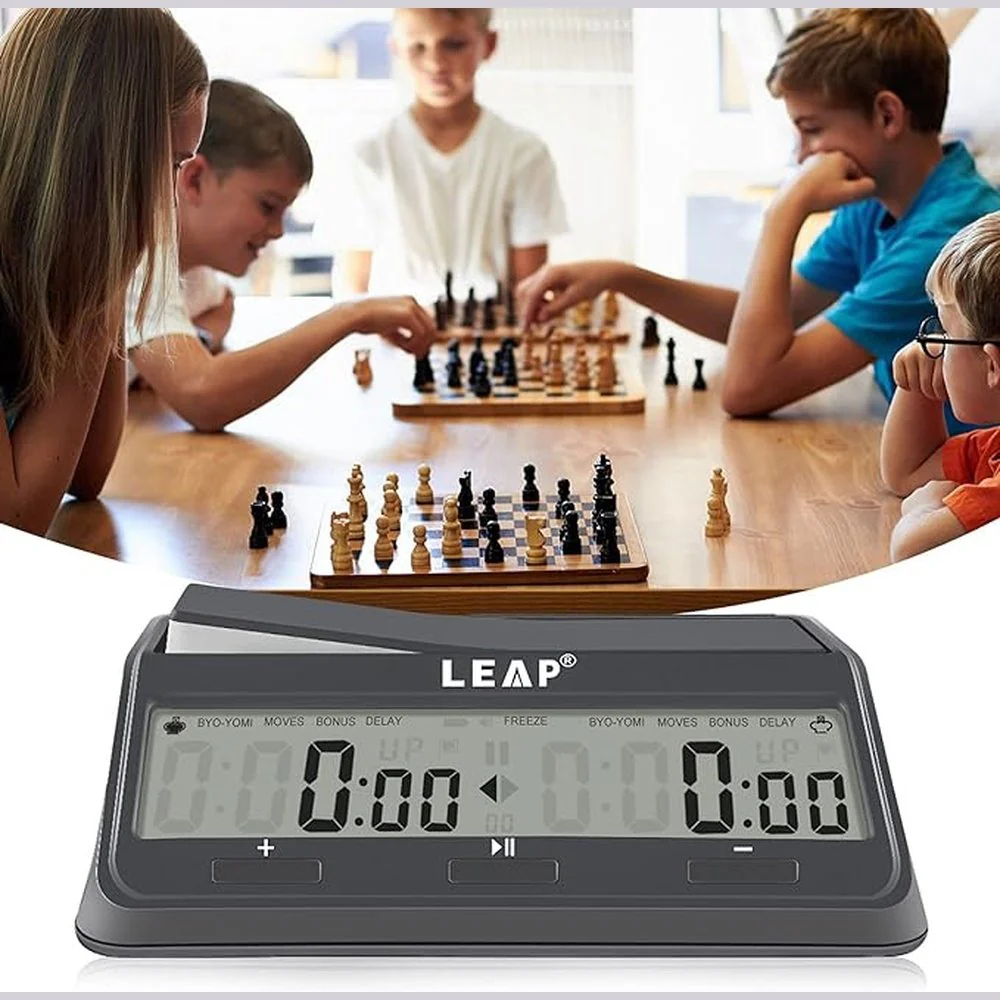 LEAP Digital Chess Timer Professional Chess Clock PQ9921 - Image 3