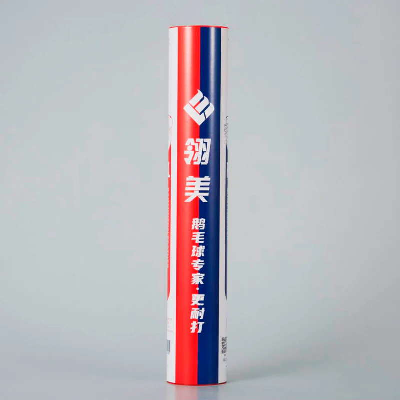 LINGMEI LING MEI 12 PCS F1 Badminton Goose Feather Badminton Shuttlecock - Image 3