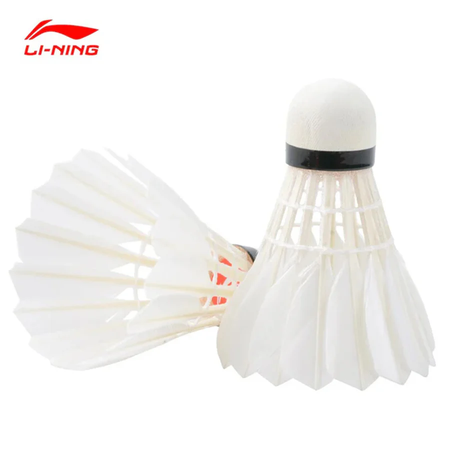 LI NING 12 PCS Goose Badminton Shuttlecock Competitive Play G700 - Image 12