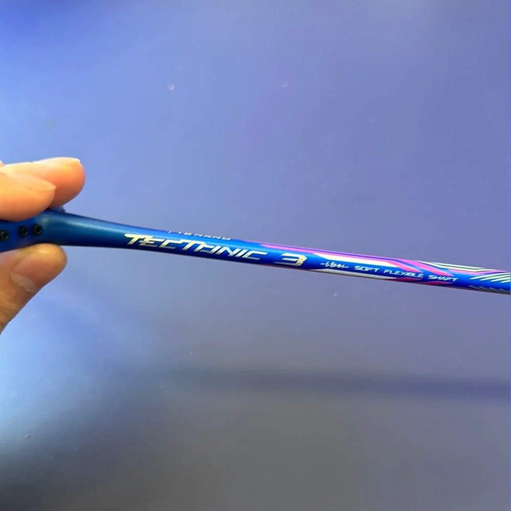 Li Ning tectonic 3 blue Badminton Racket 75g - Image 3