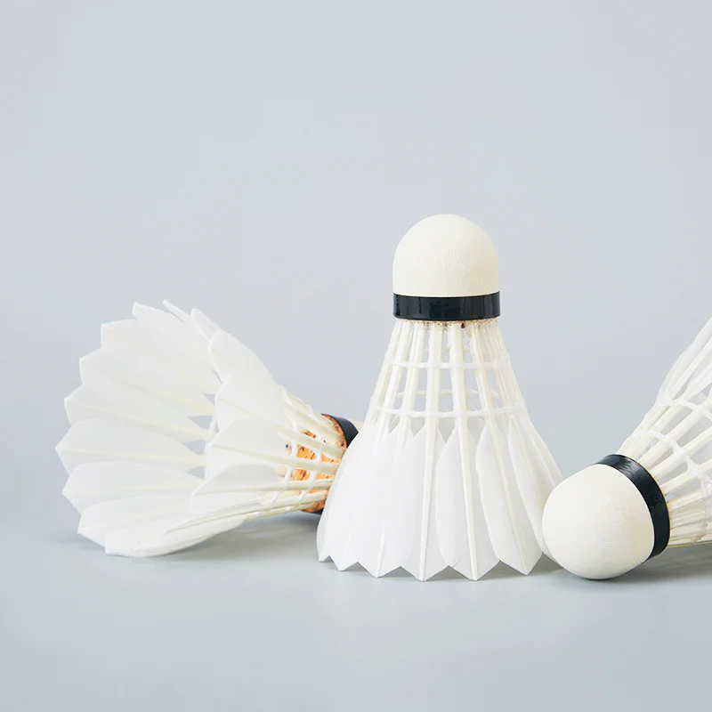 LINGMEI LING MEI 12 PCS F2 Badminton Goose Feather Badminton Shuttlecock - Image 4